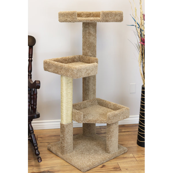 Solid Wood Cat Tree Wayfair